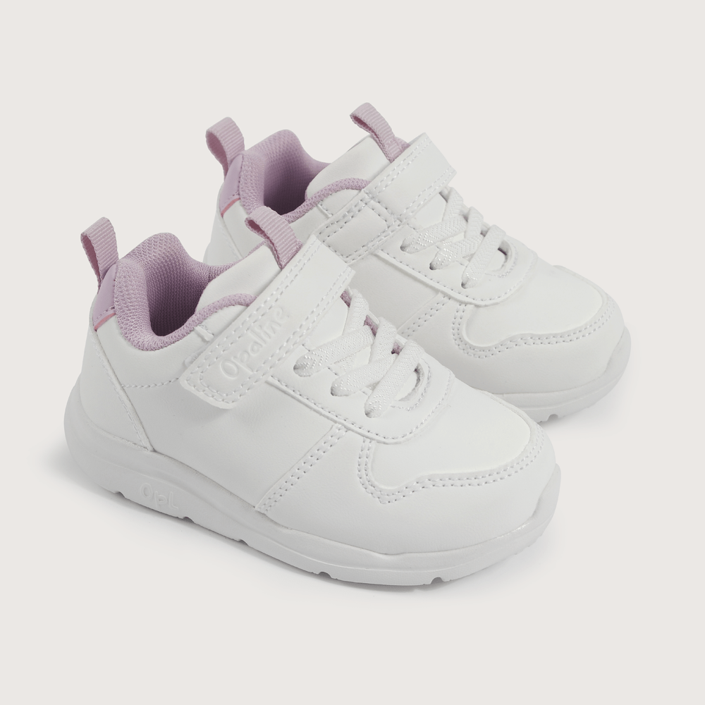 Zapatilla Deportiva Blanca de Niña - Main Image