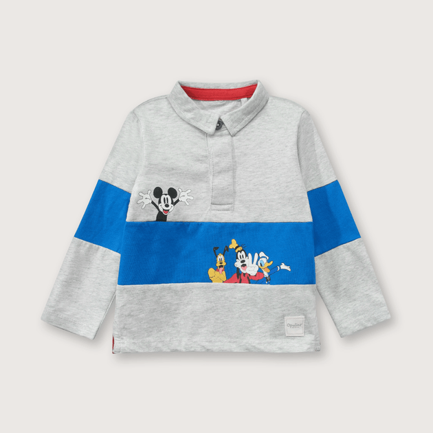 Polera Disney Mickey Gris de Niño