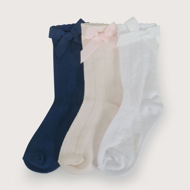 Pack de 3 calcetines niña