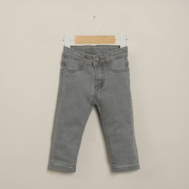 Jeans recto grafito de niño