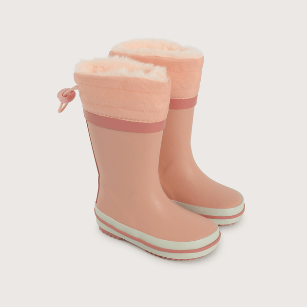 Bota de agua rosada para niña, comodidad y estilo
