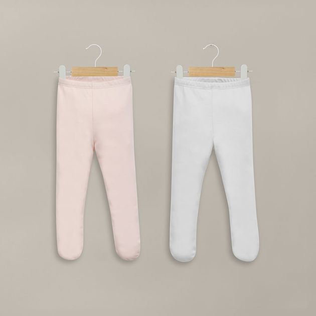 Pack de 2 panty ballerina bebe niña