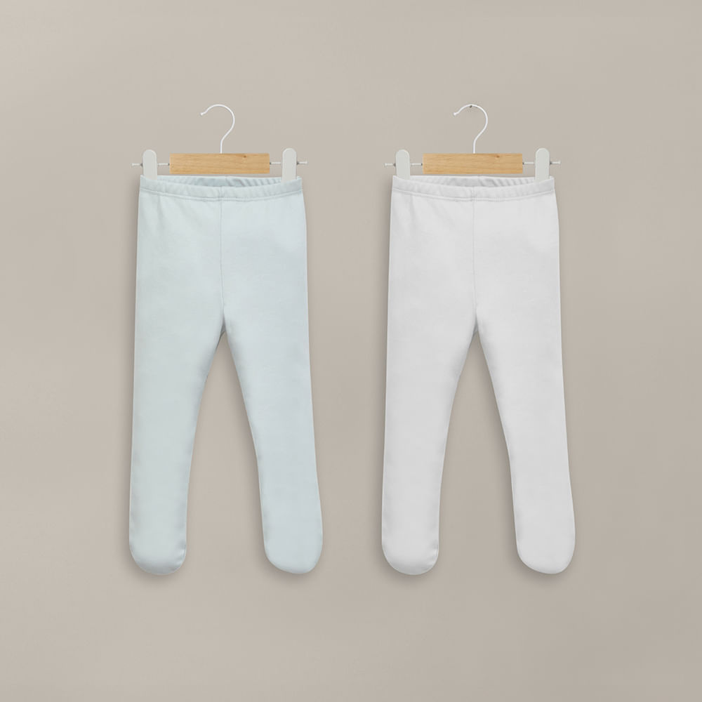 Pack 2 Pantys Algodón Bebé Niño