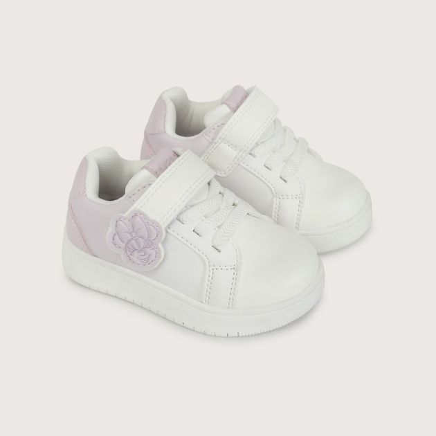 Zapatilla disney blanca de niña