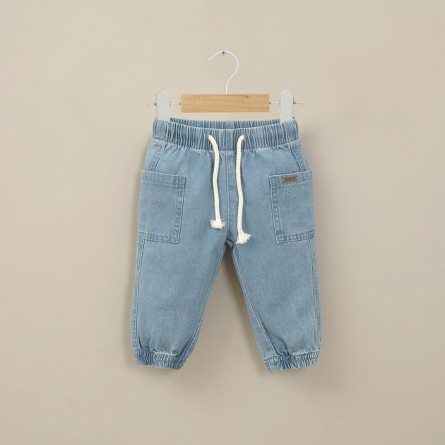 Jeans jogger azul de niño
