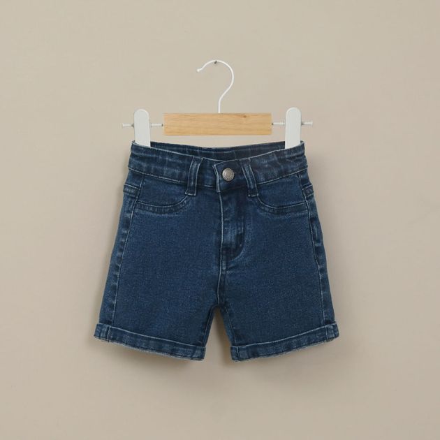 Short de jeans oscuro de niño