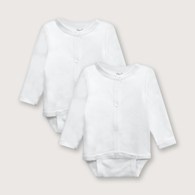 Pack Body Bebe Blanco Unisex