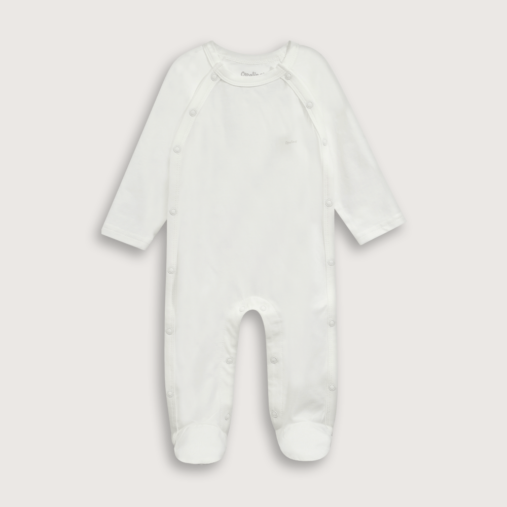Pijama Bebe Blanco Unisex