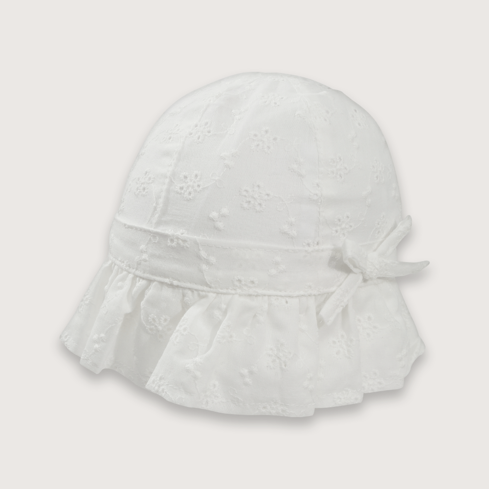 Gorro Blanco de Niña