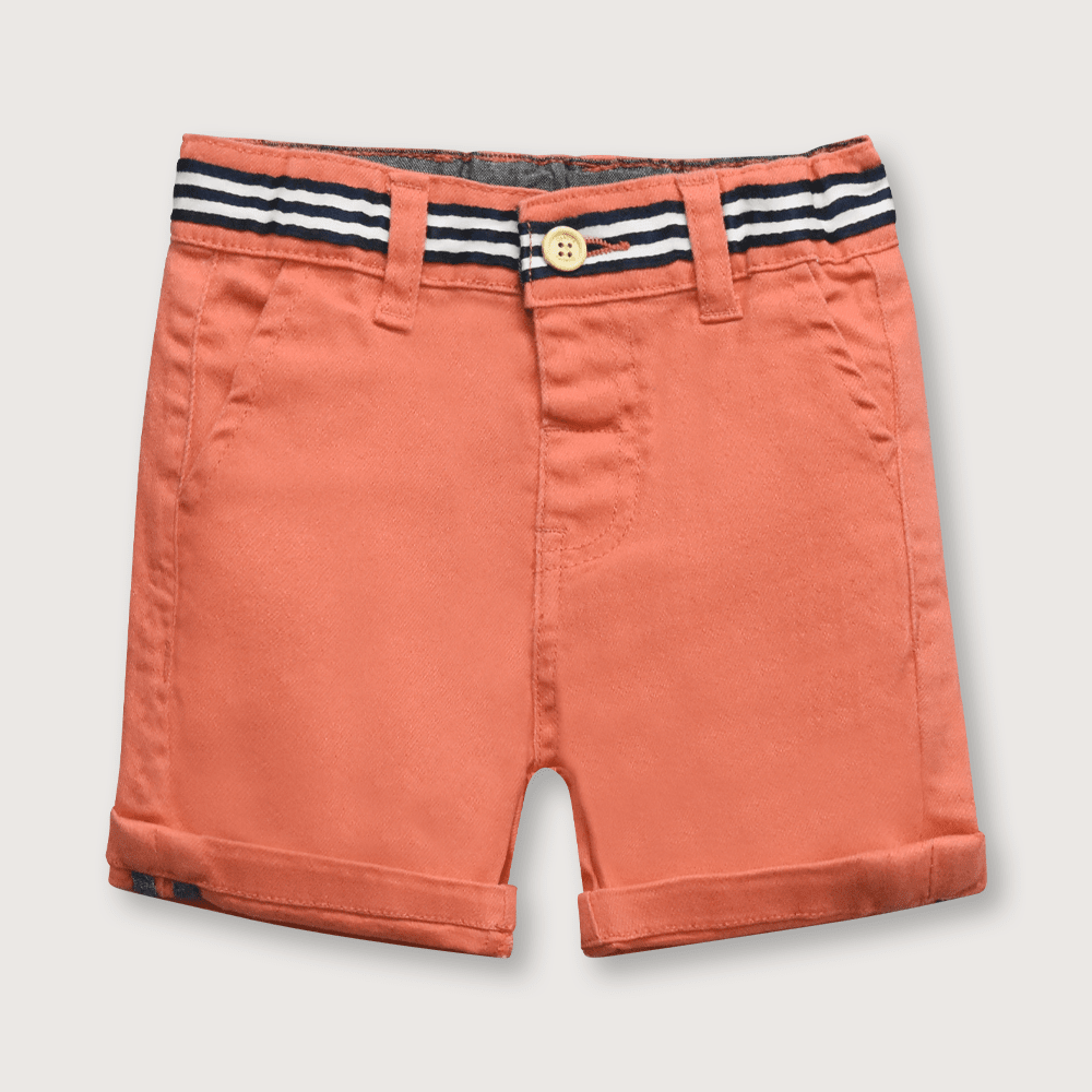Bermuda de bebé niño rojo