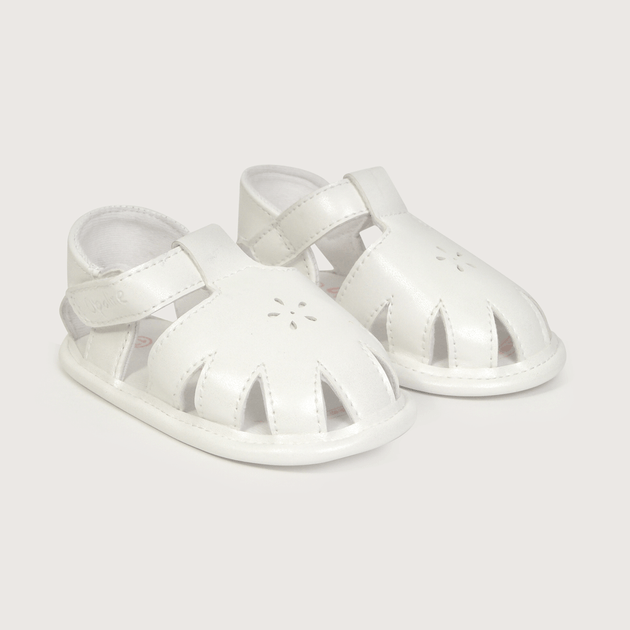 Sandalia de bebé niña vestir velcro Rosado