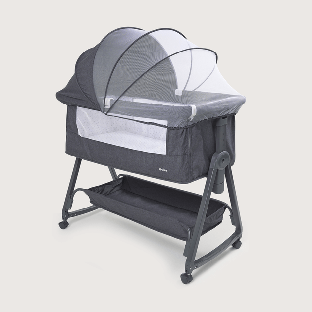 Cuna colecho con mecedora