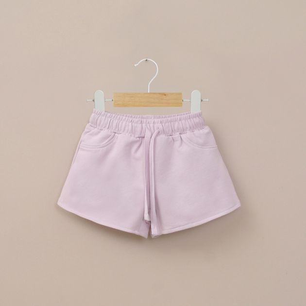 Short lila de niña