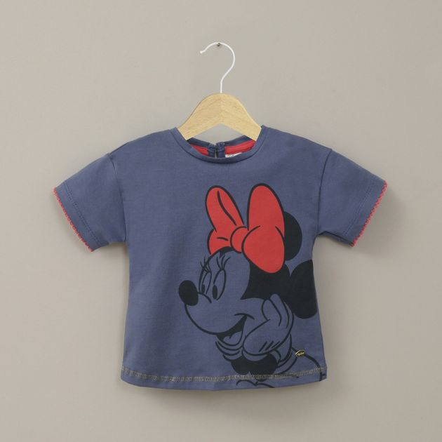Polera azul disney de niña