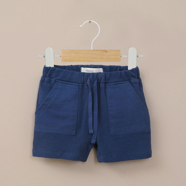 Short azul de niño