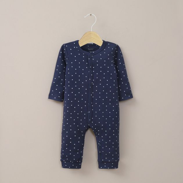 Osito azul de algodón de bebé niño