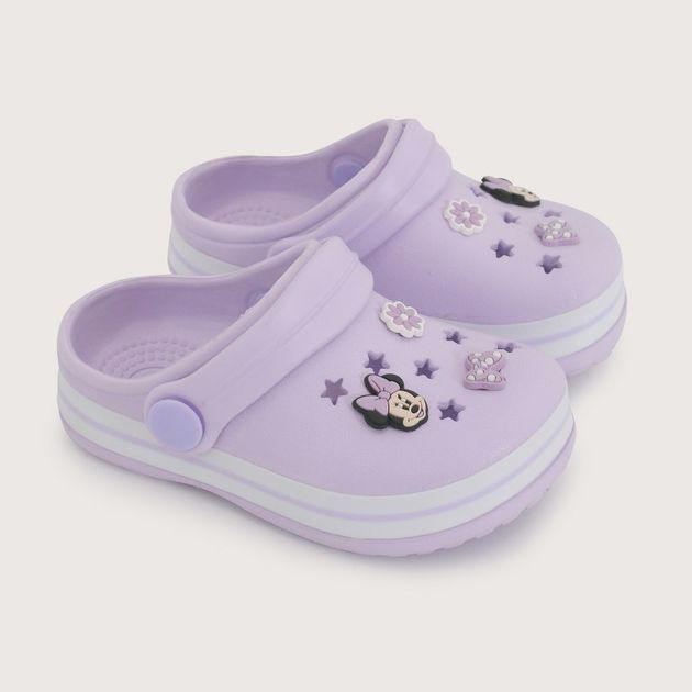 Sandalia aqua disney morada de niña