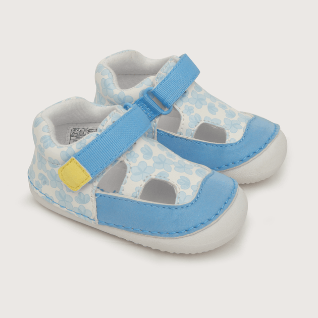 Sandalia de niña velcro Morado