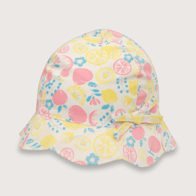 Gorro de niña frutas Naranjo