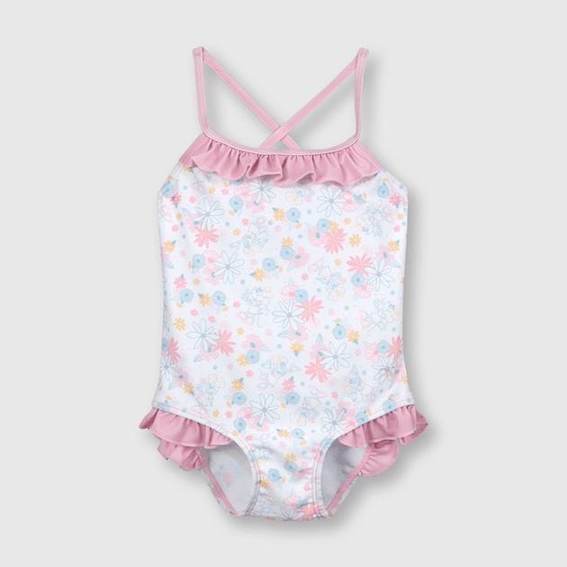 Traje de baño de niña Disney Minnie Mouse Azul