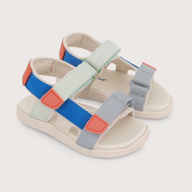Sandalia multicolor de niño