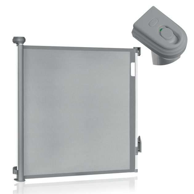 Puerta De Seguridad Retractil Thea Gris