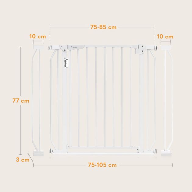 Puerta De Seguridad Led Truus Slim Blanco