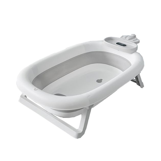 Bañera Plegable Gris