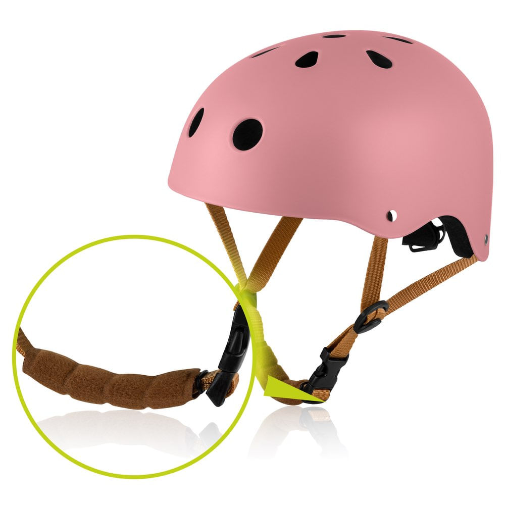 Casco Rosado