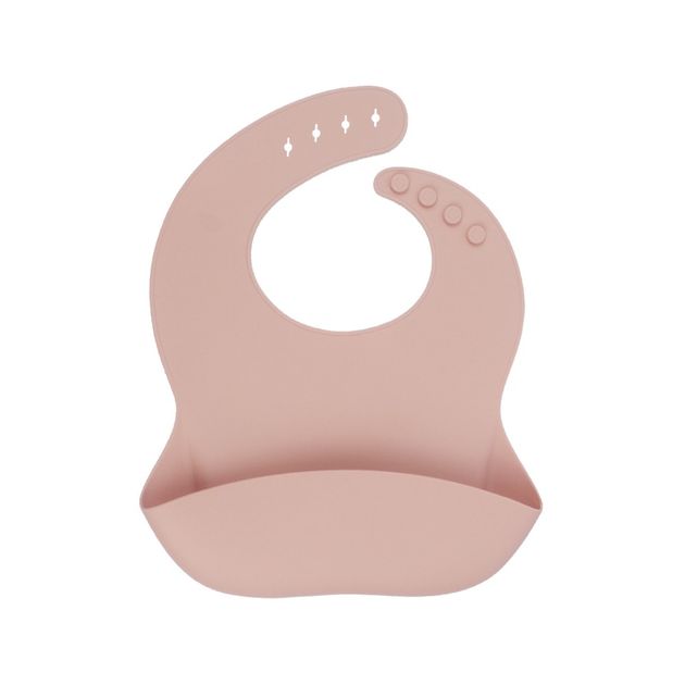 Babero bebé rosado
