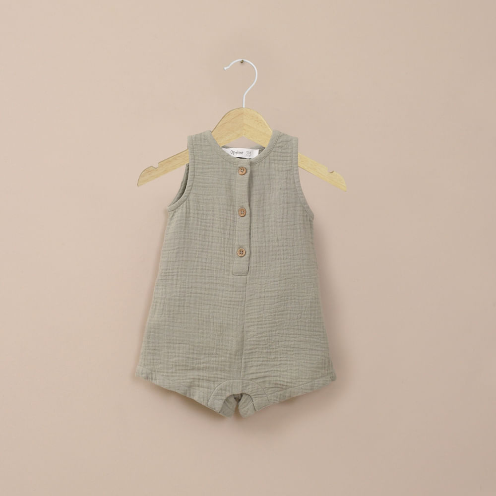 Bombacho verde de bebé niño
