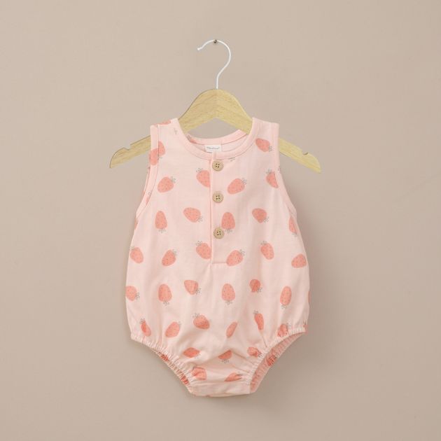 Bombacho rosado de bebé niña