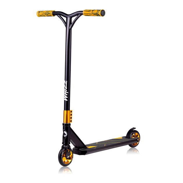 Scooter Whizz Negro Amarillo