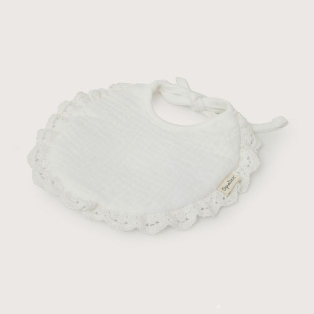 Babero Ceremonia Bebe Con Encaje