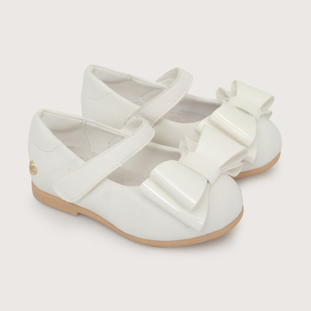 Ballerina Casual Blanca Niña