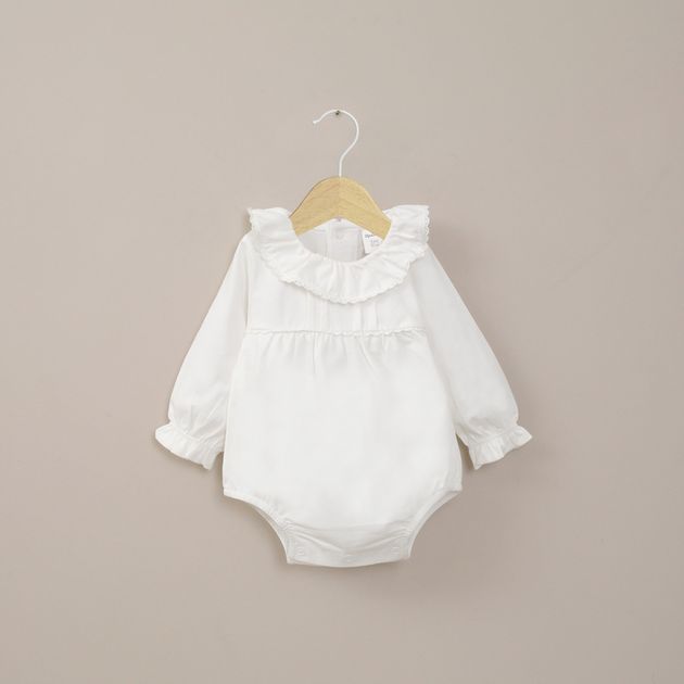 Bombacho Bebe Niña Blanco