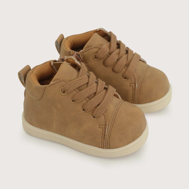 Zapato Reina Ceremonia Camel Niña