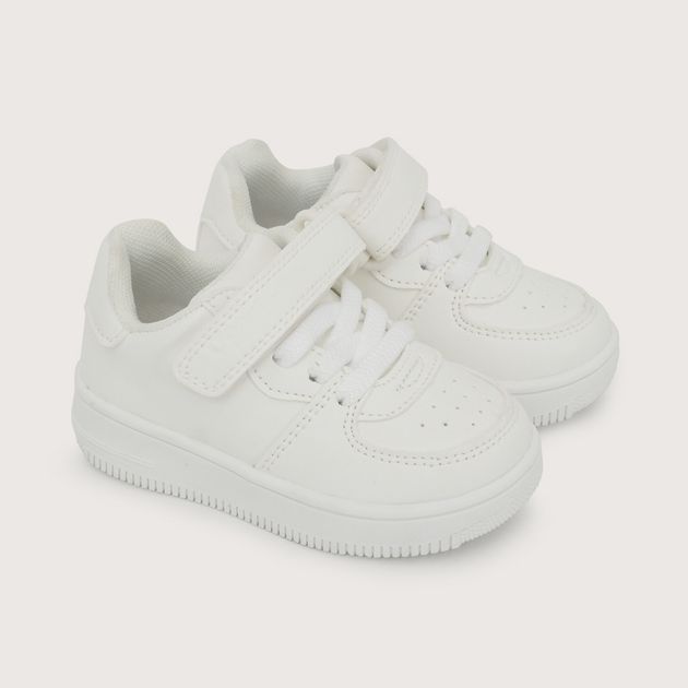 Zapatilla School Blanca Unisex