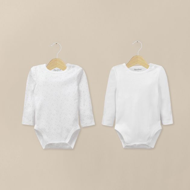 Pack De 2 Bodys Algodón Unisex