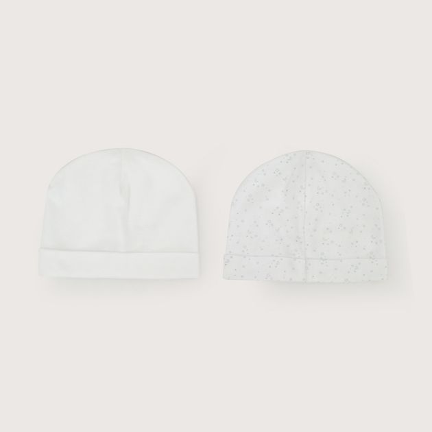 Pack De 2 Gorros Algodón De Bebe Niño