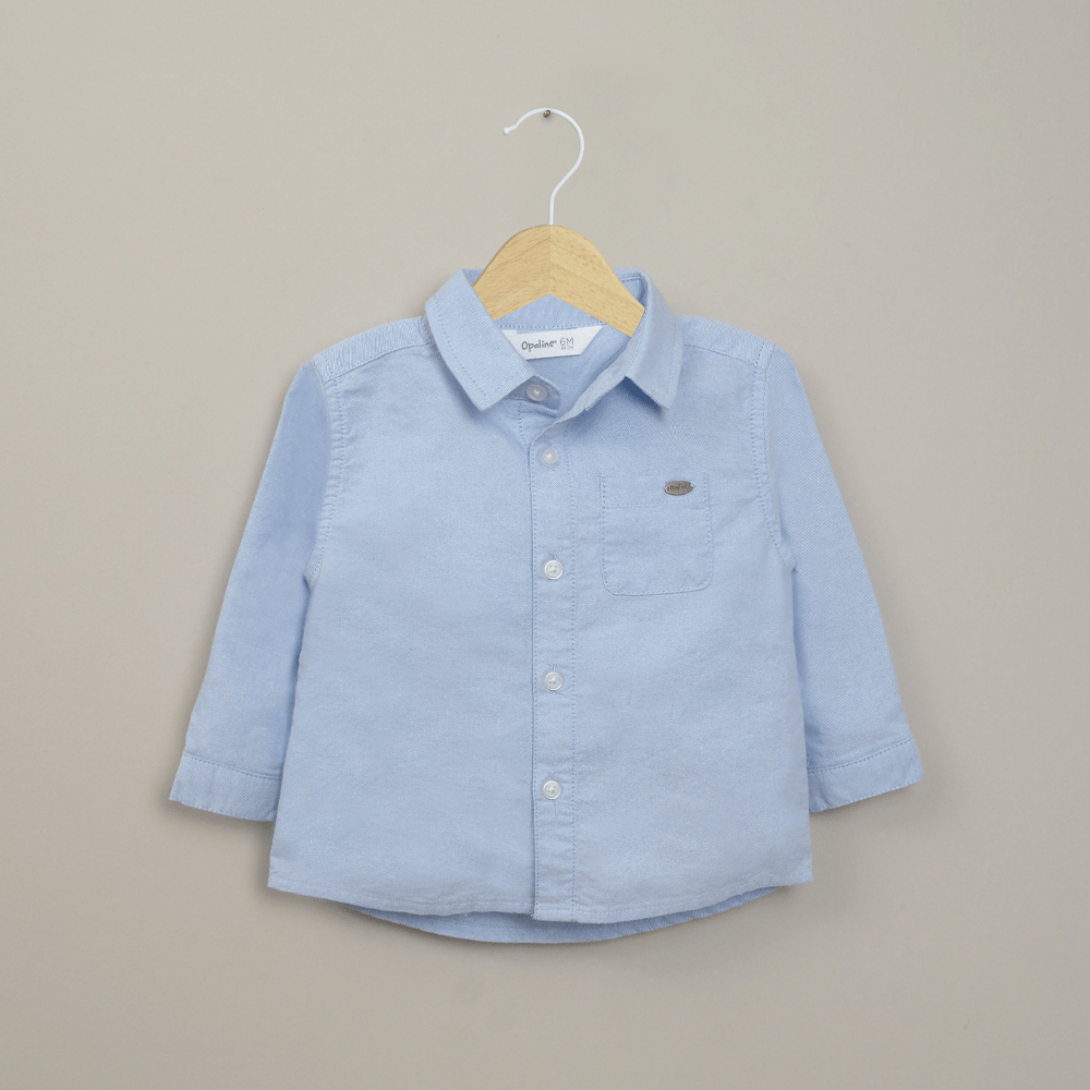 Camisa Infant Niño Celeste