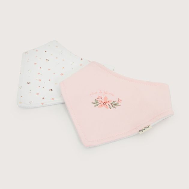 Pack De 2 Baberos Bandana Niña