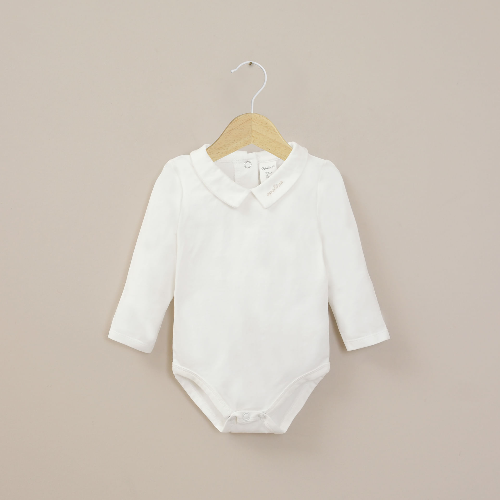 Body Bebe Niño Blanco