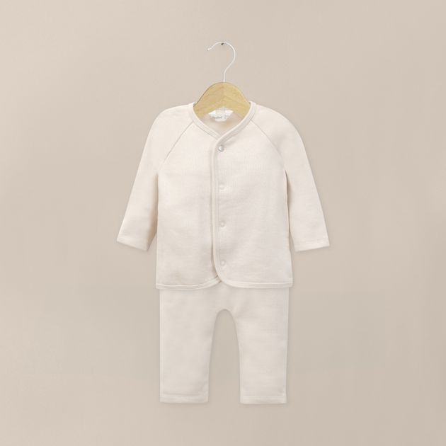 Conjunto Bebe Unisex Crema