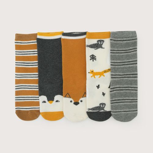 Pack De 5 Calcetines De Niño