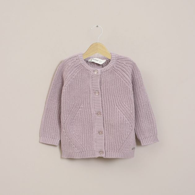 Chaleco Bebe Niña Lila
