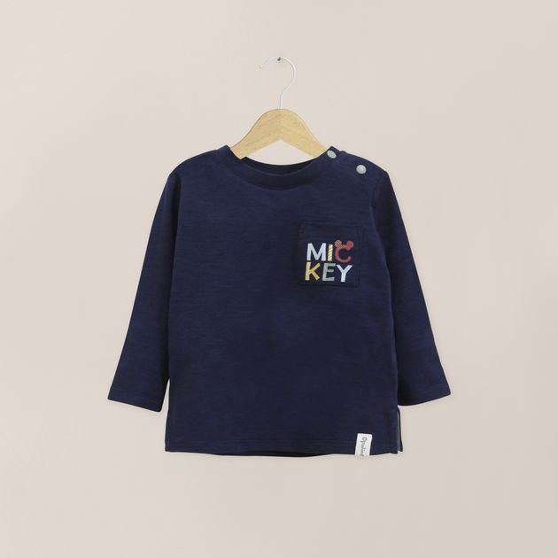 Polera Infant Niño Azul Disney