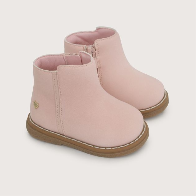 Bootie Niña Primeros Pasos Rosada