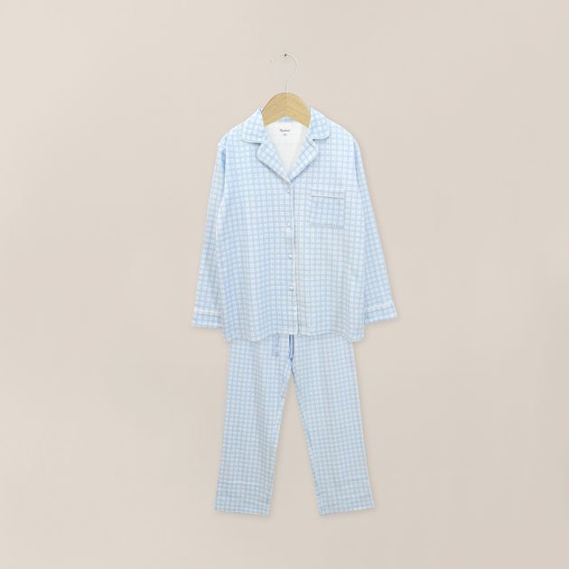 Pijama Conjunto De 2 Piezas De Mujer Celeste