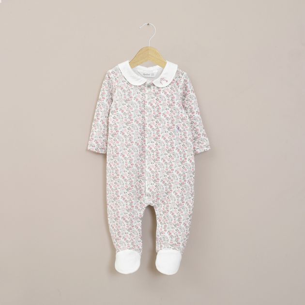 Oso Plush Bebe Niña Estampado Rosado